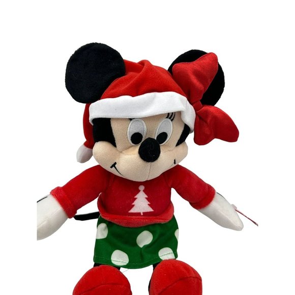 NEW W/ TAG KOHL'S CARES DISNEY MINNIE MOUSE CHRISTMAS TREE 14" PLUSH STUFFED TOY - Picture 2 of 6